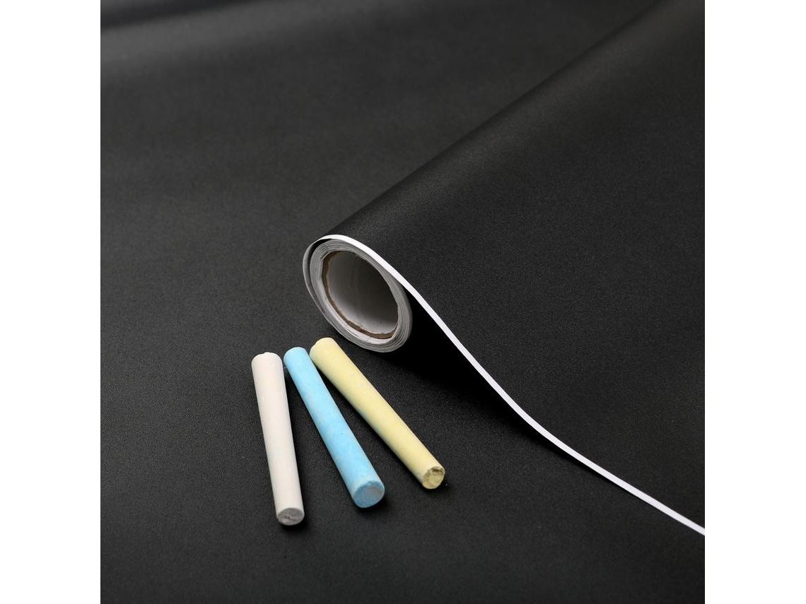 Papel Autoadhesivo D-C-FIX Ardósia P071859 (Negro - 45 x 200 cm)
