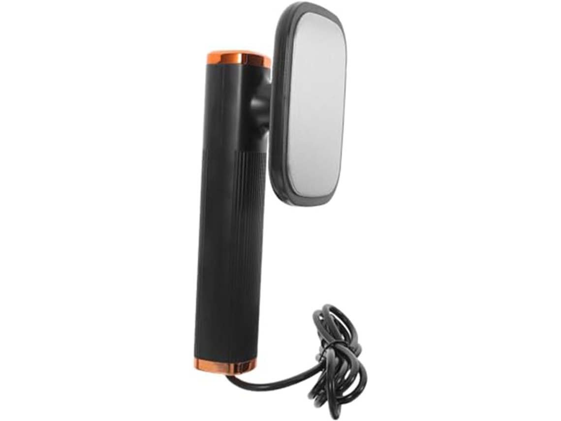 Plancha de vapor portátil de mano para planchar ropa seca y húmeda, con rotación de 180°, ideal para uso doméstico y de viaje. Sfushos (negra)