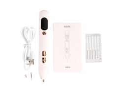 Pluma Eléctrica Para Verrugas Blanca Painless Para Uso En Casa Y Salón De Belleza
