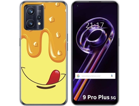 Carcasa para Realme 9 Pro Plus 5G TUMUNDOSMARTPHONE Dibujos Helado Vainilla Multicolor