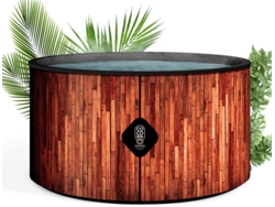 Spa Hinchable Exótico, 150 cm de diámetro, 800 litros, motor de 2240 W, capacidad de 2 a 4 personas, con 140 jets de masaje.