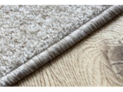 Alfombra de Pasillo Santa Fe Crema 031 Llanura Color Sólido (80 x 470 cm)