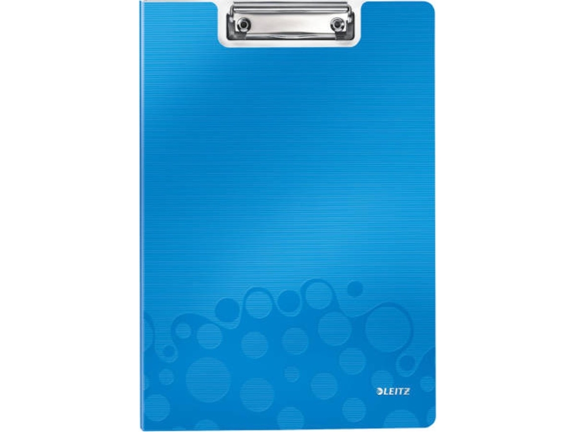 Cubierta con clip LEITZ WOW Azul (A4 - Capacidad: 75 hojas)