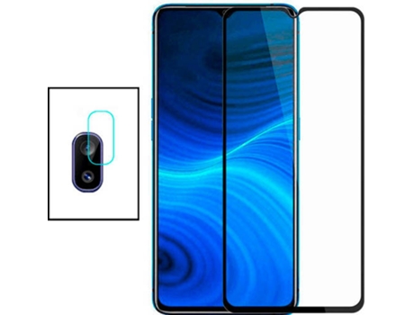 Kit Protector de Cámara Trasera Samsung A20e PHONECARE y Cristal Templado 5D Full Cover