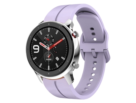 Correa de reloj inteligente para Amazfit GTR 4 Loop de silicona 22 mm (púrpura)