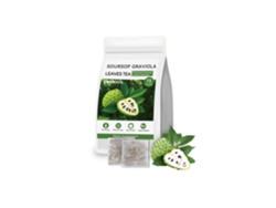 Refrescante té de hojas de anona