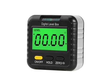 Medidor de buscador de ángulo digital Mini inclinómetro de transportador digital de 360 grados negro