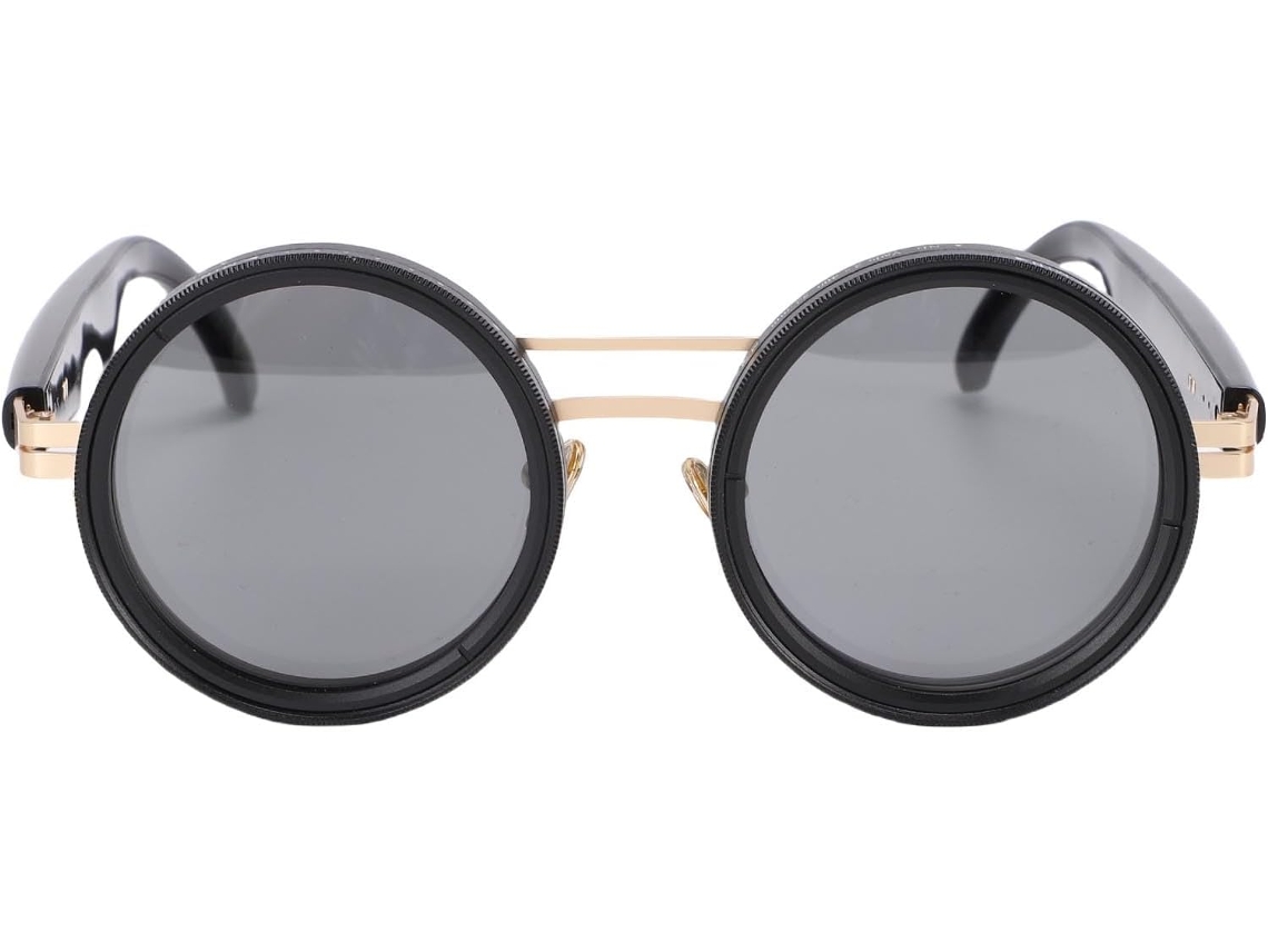 Gafas traductoras inteligentes con IA, ligeras, ajustables, 114 idiomas, para viajeros Jortmrd (montura negra)