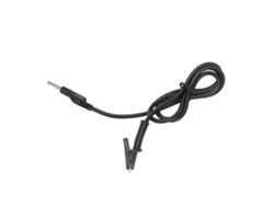 Pinza Cocodrilo Cable Silicona Conector Plátano 4mm Cable De Prueba Para Multímetro 10a Negro