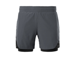 Pantalones Cortos Deportivos 2 En 1 Para Hombre Con Correa Para Toalla Y Bolsillos, De Secado Rápido Para Entrenamientos En El Gimnasio.
