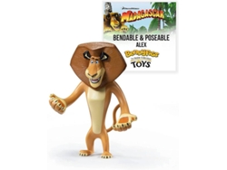 Figura de acción THE NOBLE COLLECTION  Alex Madagascar Flexible 15,5 cm