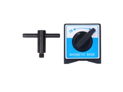 Base Magnética Con Fuerza De Fricción 100kg, Cable M8, Interruptor Para Procesamiento Mecánico
