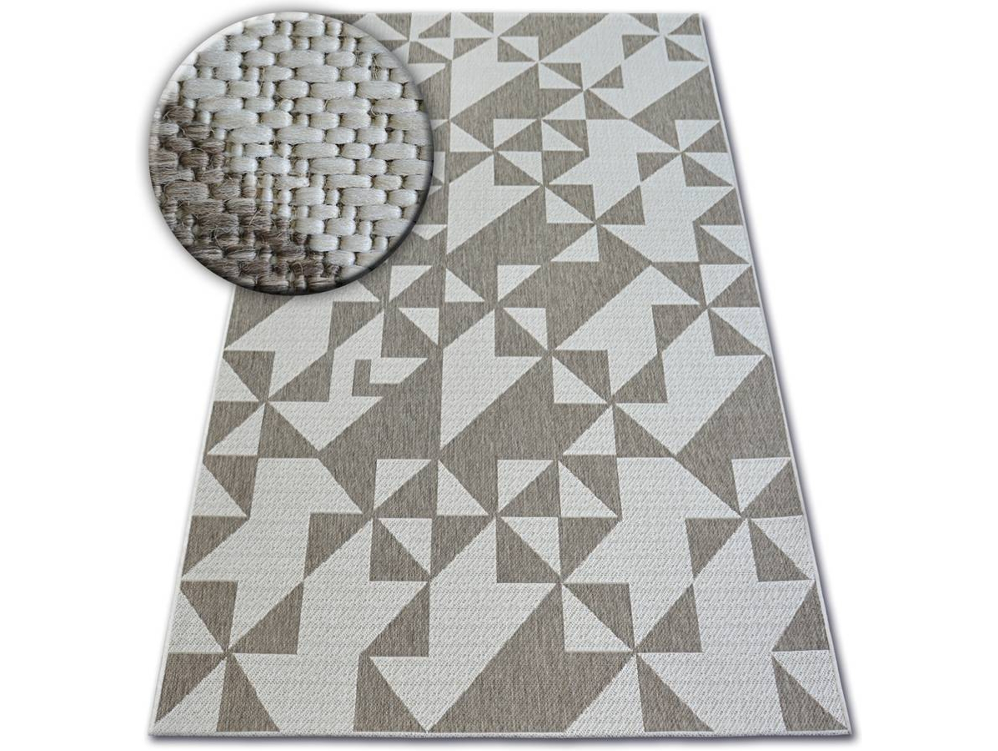 Alfombra DYWANY LUSZCZOW Sizal Floorlux 20489 (Beige - 60 x 110 cm - Polipropileno)