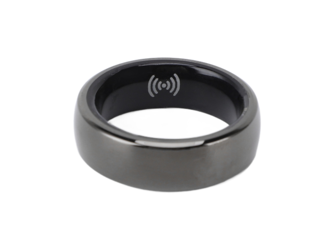 Anillo Inteligente De Fitness, Ligero, De Aleación De Aluminio, Con Monitor De Sueño Y Estuche De Carga. Talla 17.