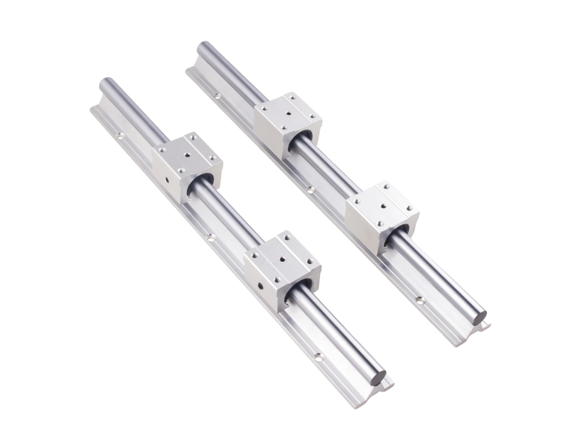 Guías lineales, rango de longitud versátil, compatibles con la serie SBR, 600 mm, SBR16