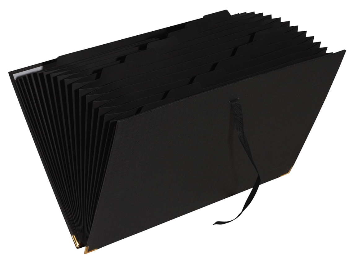 Carpeta Expansible EXACOMPTA Office By Me 18 Compartimentos Negra