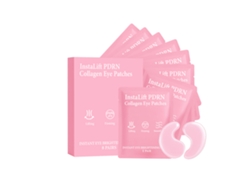 Mascarilla de colágeno para ojos Amz: Suave, hidratante y delicada para la piel del contorno de ojos. Masaje, hidratación y cuidado humectante.