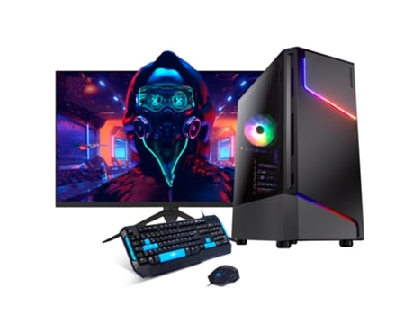 Pack Gaming Completo By NEO-PC - AMD Ryzen 5 4600G 3.7 GHz -16GB RAM - 480 GB SSD - Monitor 27 FullHD Teclado y ratón - Windows 11.