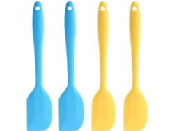 4 Espátulas de Tortas HEAN Silicona