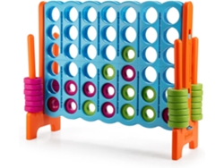 42 anillos gigantes y deslizadores (naranjas) juegos de competición aritmética y educativa COSTWAY