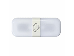 Luz de techo para coche, 12 V, 120 LED, luz interior, interruptor regulable para remolque, furgoneta, caravana, autocaravana, barco, RV
