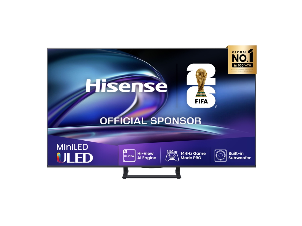 TV HISENSE 55E8Q (Mini LED 144 Hz - 55'' - 139 cm - 4k Ultra HD - Smart TV)