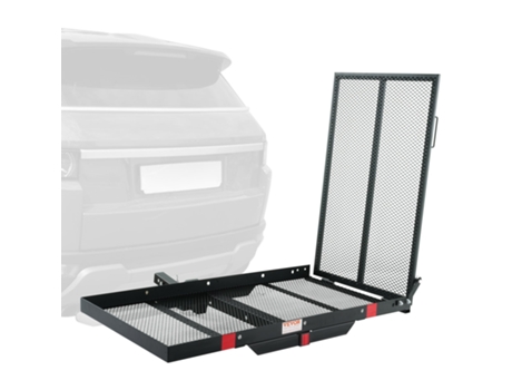 VEVOR Soporte de scooter de silla de ruedas con rampa plegable para montaje acoplado 500 LBS 45.3 x 25.6