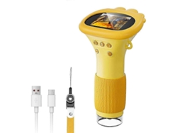 Microscopio infantil, microscopio digital portátil 1000x HD, mini microscopio USB portátil compatible con cámara