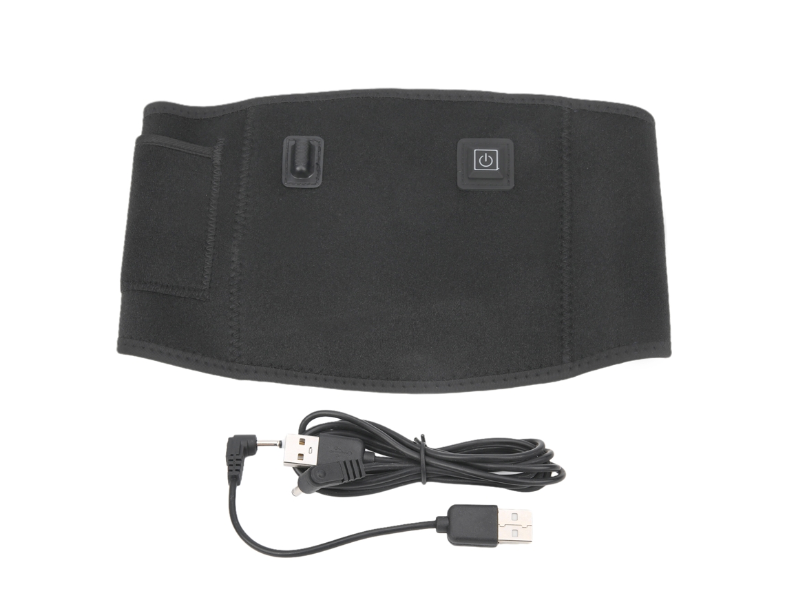 Cinturón Térmico Recargable Para Aliviar El Dolor Lumbar Con Terapia De Calor.