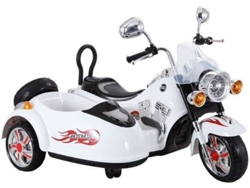 Coche Eléctrico CARS SX138 (Edad Minima: 3 - Blanco)