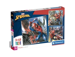 Puzzle 3 x 48 piezas Spider-Man Clementoni