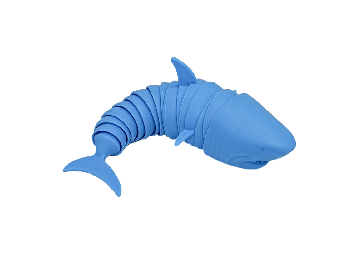 Juguete sensorial de tiburón con bisagras para aliviar el estrés y la ansiedad. Divertidos juguetes de escritorio. Regalos de cumpleaños para niños y adultos.