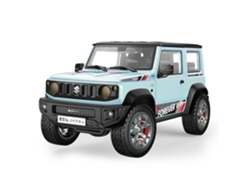 Azultrasped Hg4 210 Rtr 1/16 2.4g 4wd Suzuki Jimny Rock Crawler Luz LED Sonido Humo Amortiguadores Metálicos Eje de Aceite Juguete Todoterreno MDUG