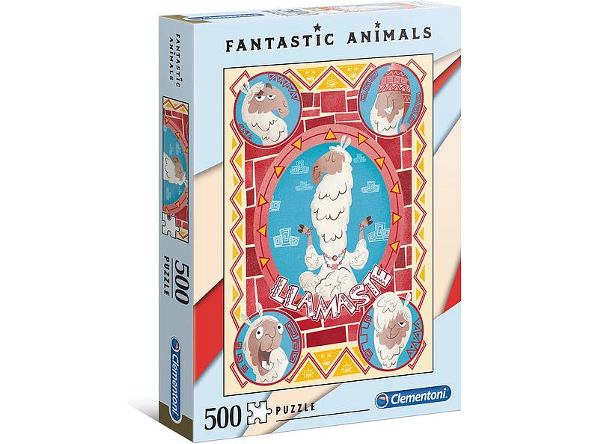 Puzzle CLEMENTONI Lama (500 Piezas)
