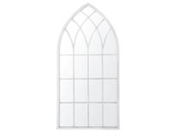 Espejo BELIANI Cassel de Metal Gris 50x2x115