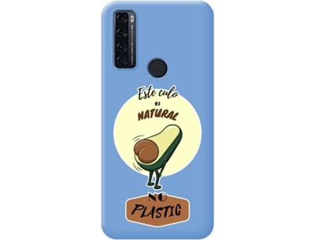 Carcasa para TCL 20 SE TUMUNDOSMARTPHONE Silicona Líquida Dibujos Azul