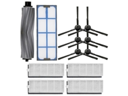 Filtro HEPA, cepillo lateral, filtro primario, compatible con robots aspiradores Ilife A8, A6, X620 y X623.