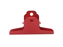Pinza De Acero Para Papeles Y Archivos, Fuerte Y Duradera, Tamaño Grande, Ideal Para Oficina, Hogar Y Escuela, Color Rojo