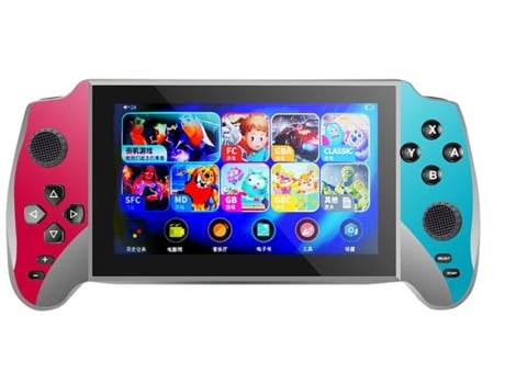 Consola EZII SK55 5,5 IPS 8 simuladores 8G 3000 juego azul