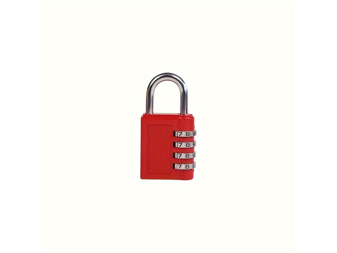 Candado Combinado: Candado Metálico Resistente Diseñado Para Uso En Exteriores, Adecuado Para Taquillas De Gimnasios., Multifunción, Viaje