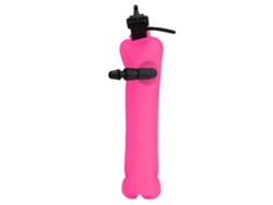 Mini Boya De Señalización De Buceo (smb) Fabricada En Nailon Impermeable, Color Rosa Brillante, De Alta Visibilidad.