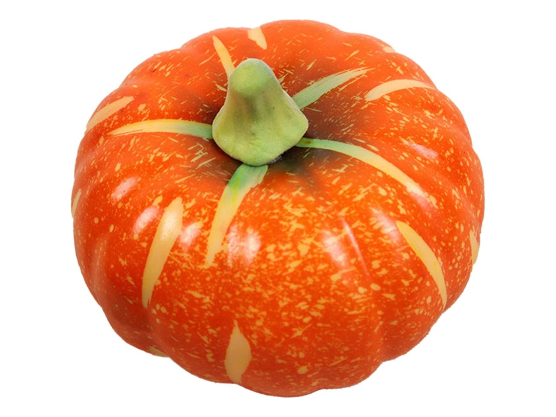 Calabaza artificial de espuma amarilla realista slowmoose