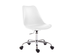 Silla de Oficina TOULOUSE con Estructura de Plástico branco CLP