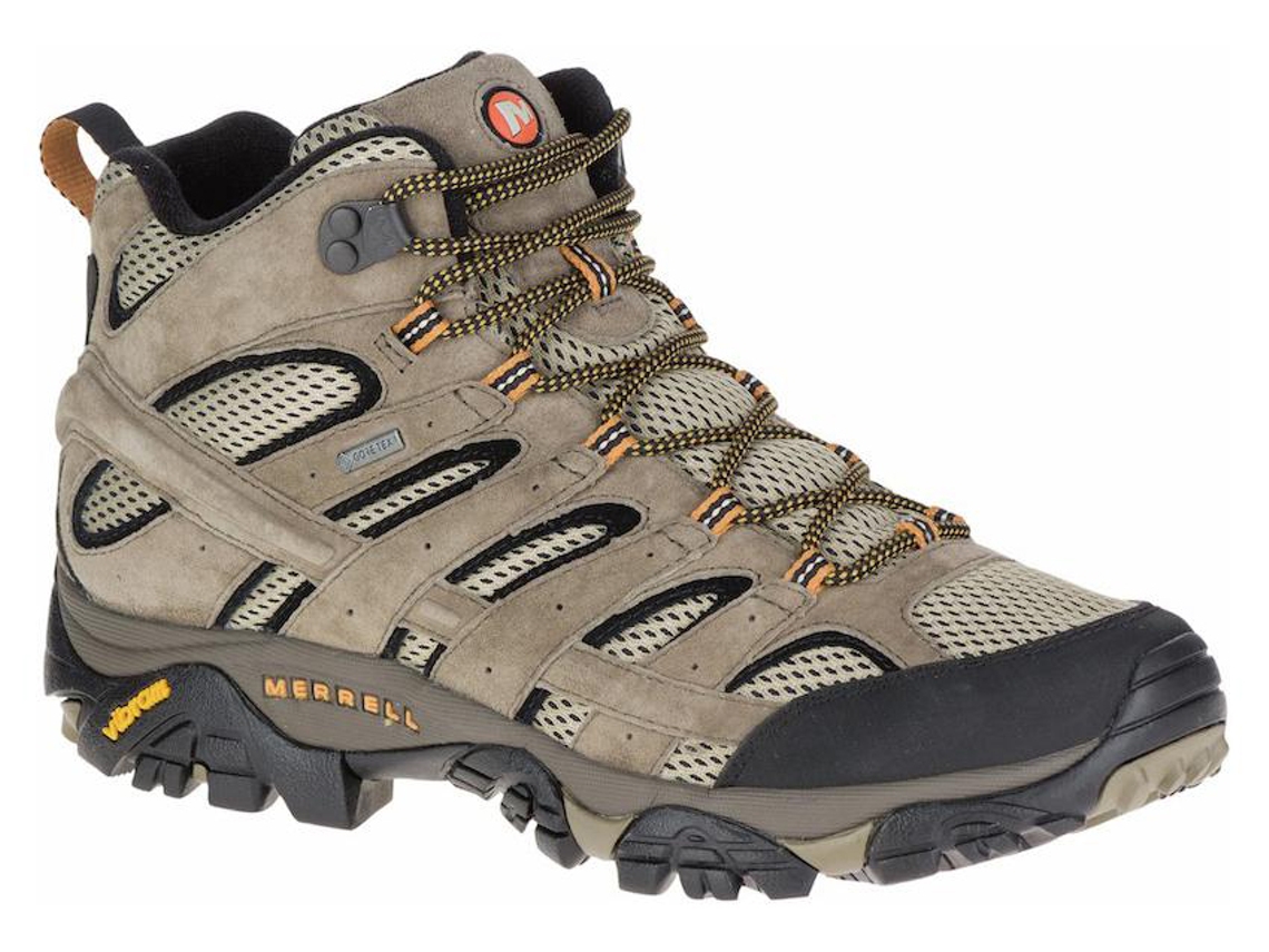 Botas MERRELL Moab Mid Goretex - Hombre (41 - Marrón)