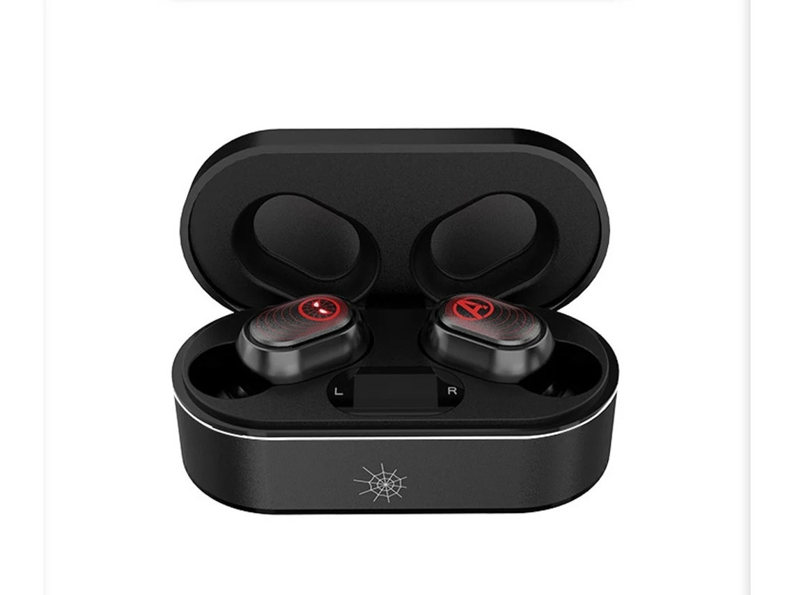 Auriculares Yizhood True Wireless Bluetooth Negro