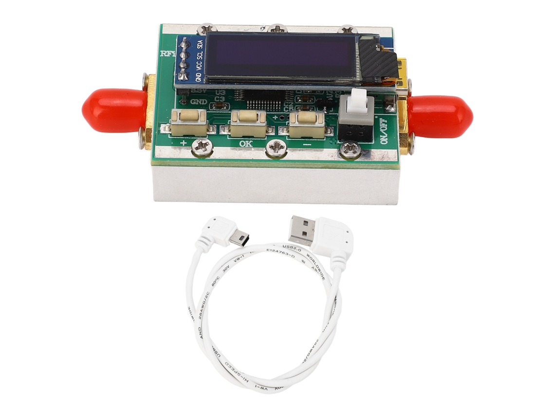 Atenuador De Rf Programable Digital De 1-3800 Mhz, 0-31 Db, Paso De 1 Db, 5 V, Control Mediante Carcasa De Pc, Cnc, Rp Sma