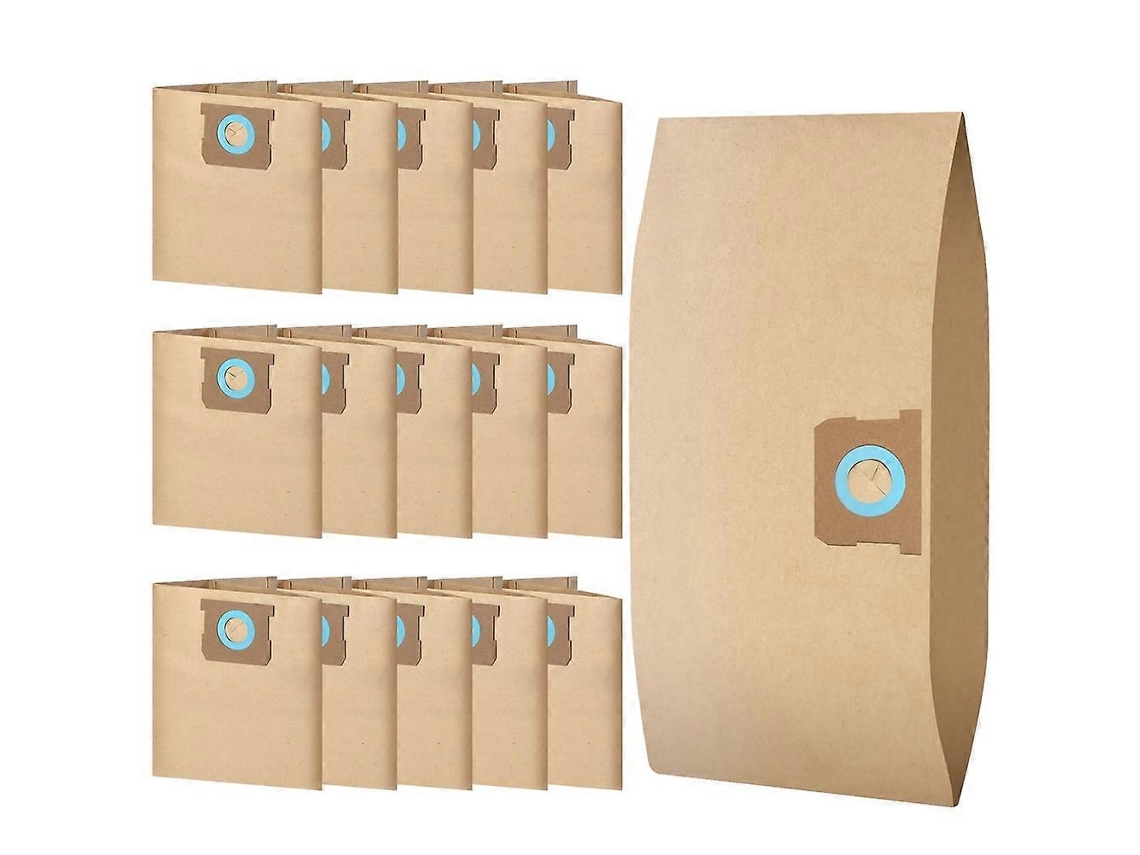 16 Pack Dxva19-4101 Bags For Vacuum Bags For 6-10 Gallon Wet/dry Vacuum, For Bags