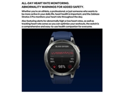 Reloj Inteligente Zeblaze Stratos 3 Pro Monitor De Presión Arterial Y Frecuencia Cardíaca Reloj De Fitness