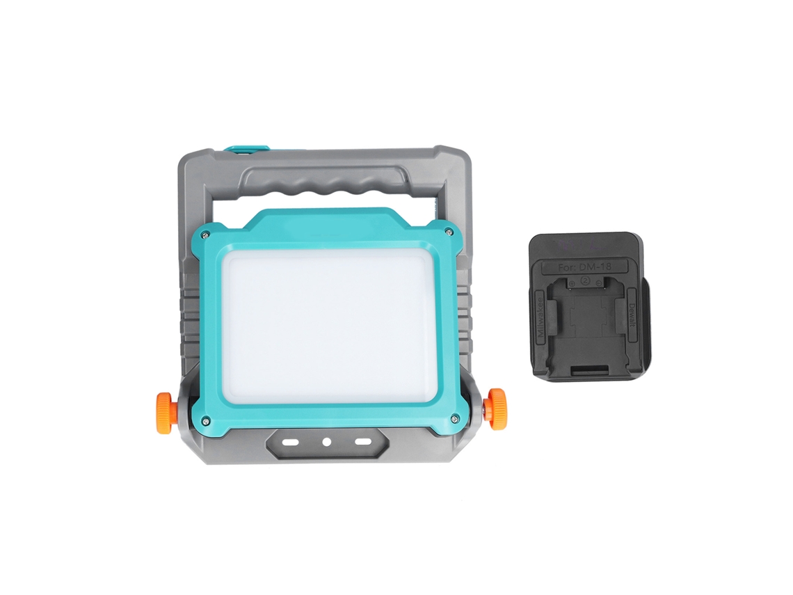 Linterna De Trabajo Led Plegable Recargable Portátil Para Uso En Exteriores Milwaukee Interface Bl1830-bl1860 Bl1430-bl1460