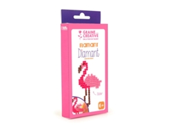 Kit De Pintura Con Diamantes - Flamingo Rosa